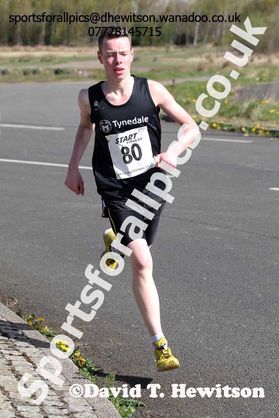 Under-15 boys, Elswick Harriers Relays, Newburn. Photo: David T. Hewitson/Sports for All Pics